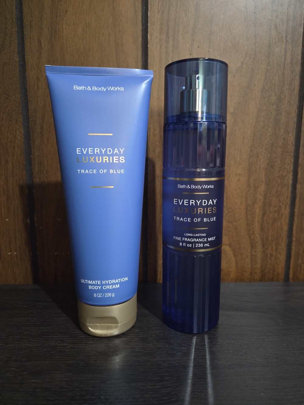 Bath And Body Works Everyday Luxuries Collection Trace Of Blue